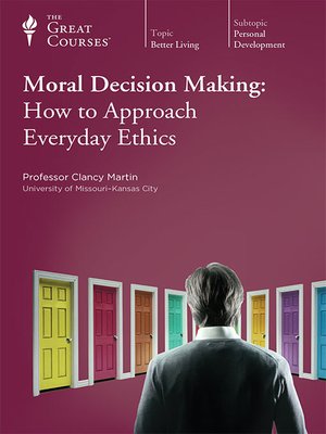 cover image of Moral Decision Making